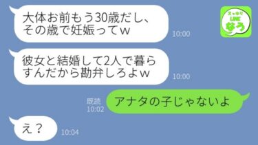 【LINE】妊娠直後の妻を一方的に捨て浮気相手と結婚したクズ夫「お前は用無しw」→離婚後、勘違い男にある爆笑サプライズの事実を伝えてからの末路がwww【総集編】【スッキリLINEなう】