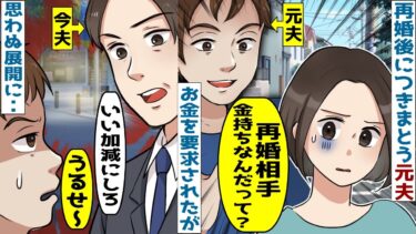 私の再婚相手が金持ちだと知った元夫「お袋のために、お見舞い金300万円振り込めｗ」→ある人物の暗躍が判明し･･【スカッと総集編】【知人のLINE物語】