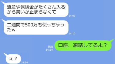 【LINE】兄の葬儀中に遺産を奪って浮気男と駆け落ちした兄嫁「息子はあげるｗ」→甥っ子を押し付けて消えた義姉の末路ｗ【修羅場】【LINEサロン】