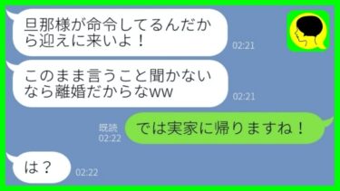 【LINE】高収入自慢でマウントを取る為に深夜に妊婦の嫁を呼び出す夫→温厚な嫁がブチ切れた結果、自己中旦那涙目に…w【総集編】【ミドリのネタ帳】