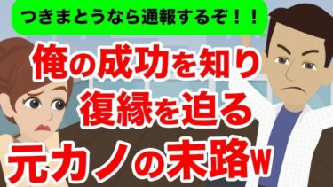 【LINE】起業したばかりの彼氏に貧乏と言い放ち別れた彼女→元カレの成功を知り復縁を迫る女に辛い現実がｗｗ【スカッと】【スカッと生活】