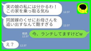 【LINE】同居の義妹から突然のブチギレ連絡「お母さんを追い出したでしょ？何てことしてくれたのよ！」私「今、ランチしてますけどw」→勘違い義妹の末路が笑えるwww【ミドリのネタ帳】