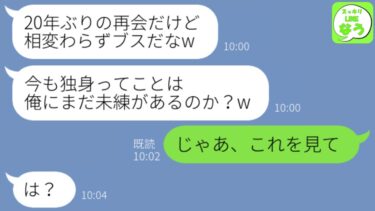 【LINE】20年前に私の妹と駆け落ちした元夫「相変わらずブスだなw今も一生独身ババアかよ？w」私「え？何の話？」→元旦那に私の20年間を教えてあげた結果…w【スッキリLINEなう】