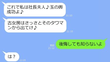 【LINE】嘘の妊娠報告をして略奪連絡してきたママ友「これで私は社長夫人w」→私「どうぞどうぞ♪（ラッキー）浮かれる勘違い女に“夫の真実”を伝えた時の反応がｗ【総集編】【LINEサロン】