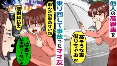 私の家の敷地にあった高級車を勝手に乗り回すママ友「あんたの車のせいで怪我した」→私「車持ってないけど」【スカッと総集編】【知人のLINE物語】