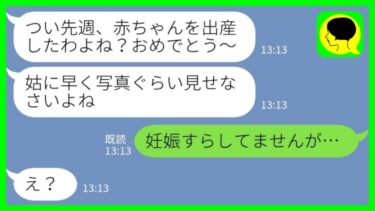 【LINE】義母から突然の連絡「出産したのね？おめでとう！」私「妊娠すらしてませんが…」→必死に否定しても義母が信じてくれなかった結果が……www【ミドリのネタ帳】