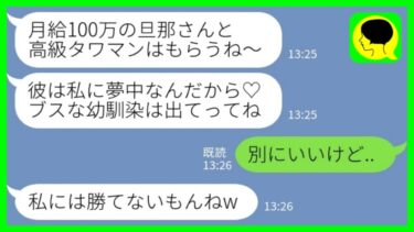 【LINE】高級タワマンを購入した途端に夫を奪った美人の幼馴染「月給100万の旦那さんとタワマンはもらうね♡ブスは出ていけ！」私「別にいいけど…」→略奪女に明け渡した結果…【ミドリのネタ帳】