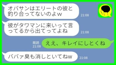 【LINE】エリート管理職の夫を奪った後輩女が突然の妊娠報告「彼がタワマンに来いって言ってるからオバサンは出てってw」私「わかった、キレイにしとくね」→言われた通りホコリ一つない部屋にした結果www【ミドリのネタ帳】